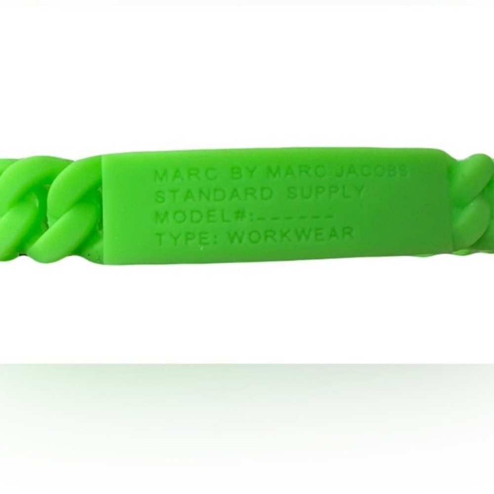 NWT Marc Jacobs Neon Green Braided Bracelet